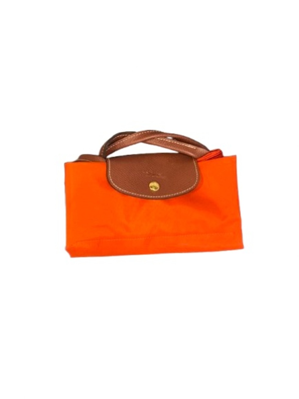 Longchamp Le Pliage Original Medium Nylon Tote Bag Brick - Picture 9 of 13